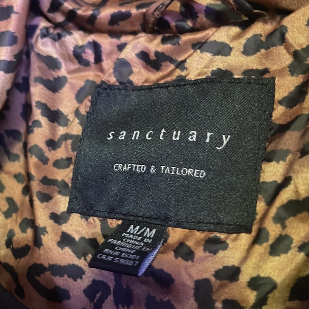 Sanctuary leopard down jacket - Picture 9 of 12